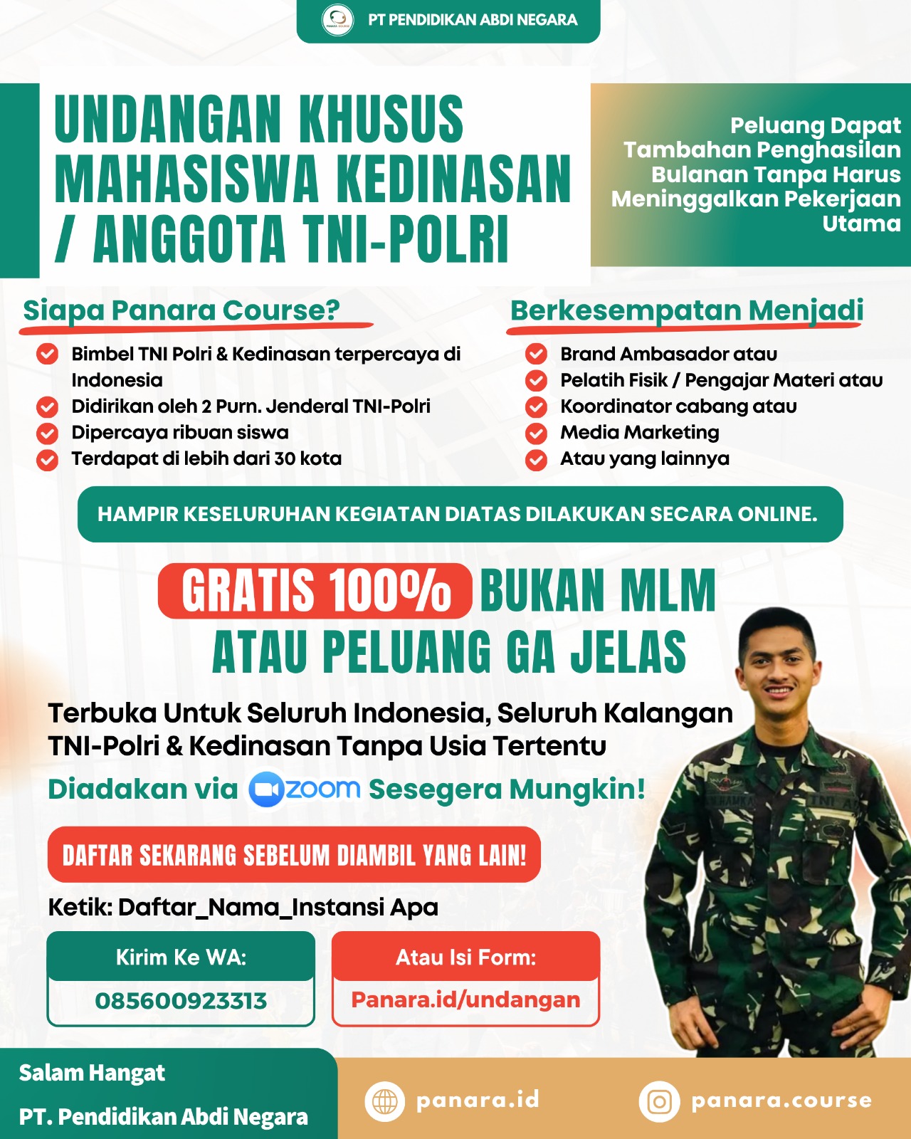 Promosi Panara Course 2