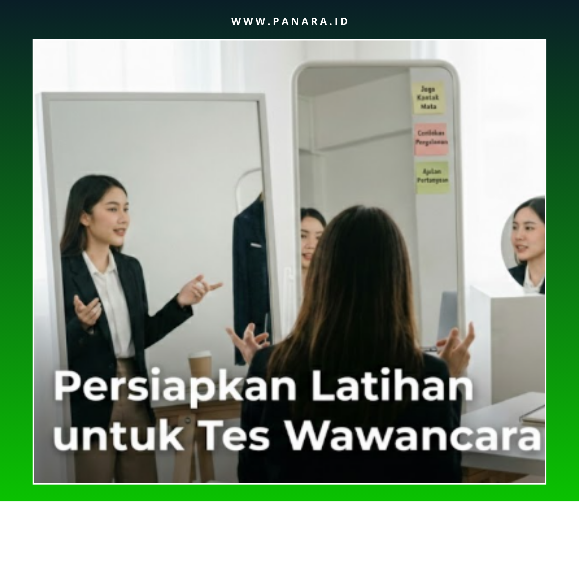 Persiapkan Latihan untuk Tes Wawancara