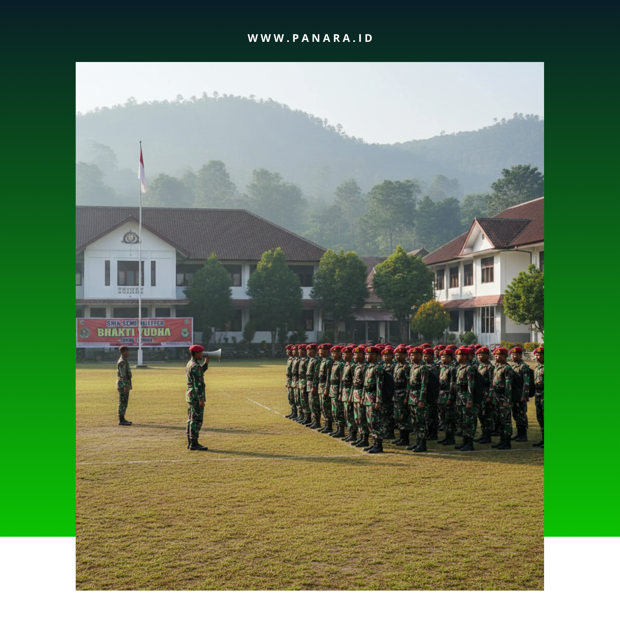 SMA SEMI MILITER DI JAWA TENGAH