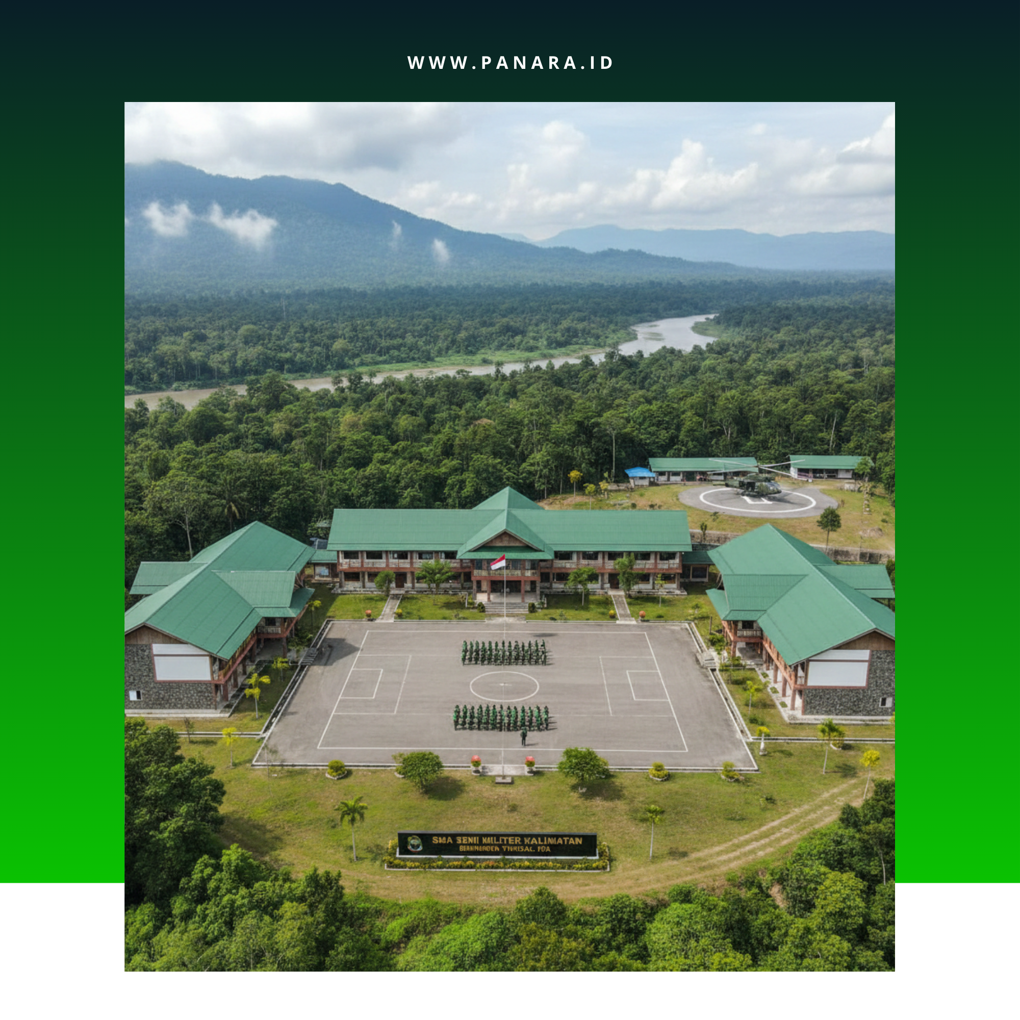 SMA SEMI MILITER DI KALIMANTAN