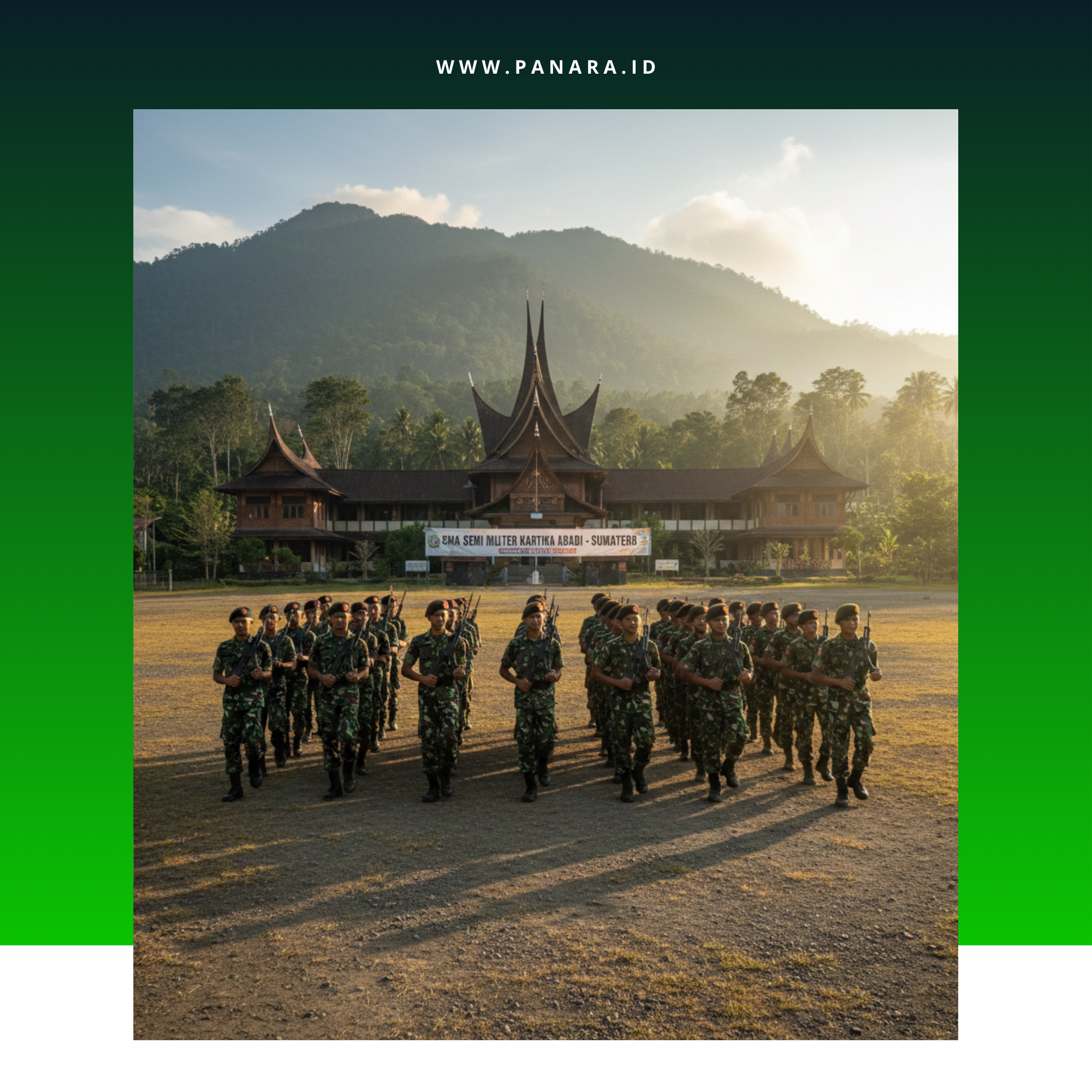 SMA SEMI MILITER DI SUMATERA
