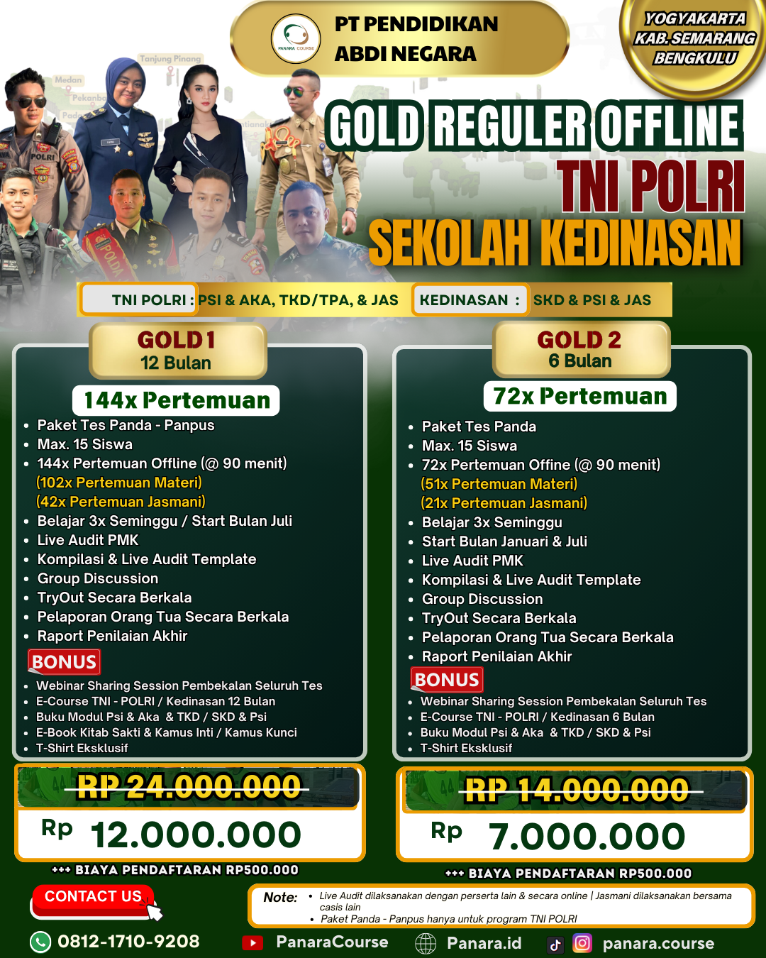 Gold Reguler Offline - Kategori 1 Gold Reguler Offline - Kategori 1