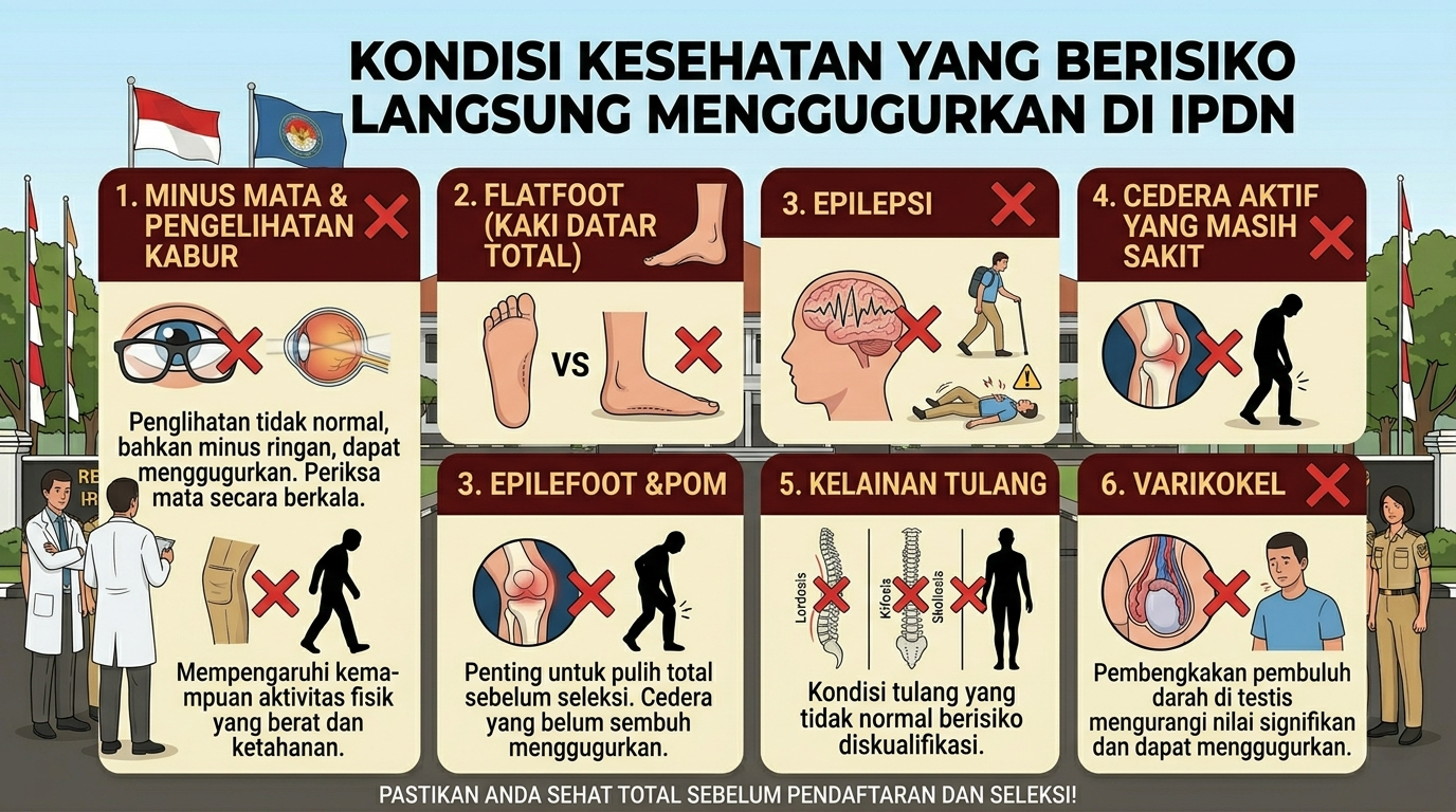 Kondisi yang Berisiko Langsung Menggugurkan Kamu